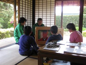 「まきの会」による紙芝居