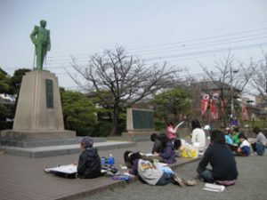 スケッチ大会の様子