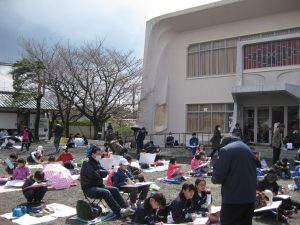 スケッチ大会の様子